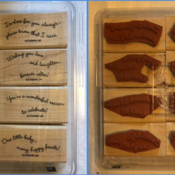 Stampin’ Up! Curvy Verses -Wood Set - Picture 1 of 5